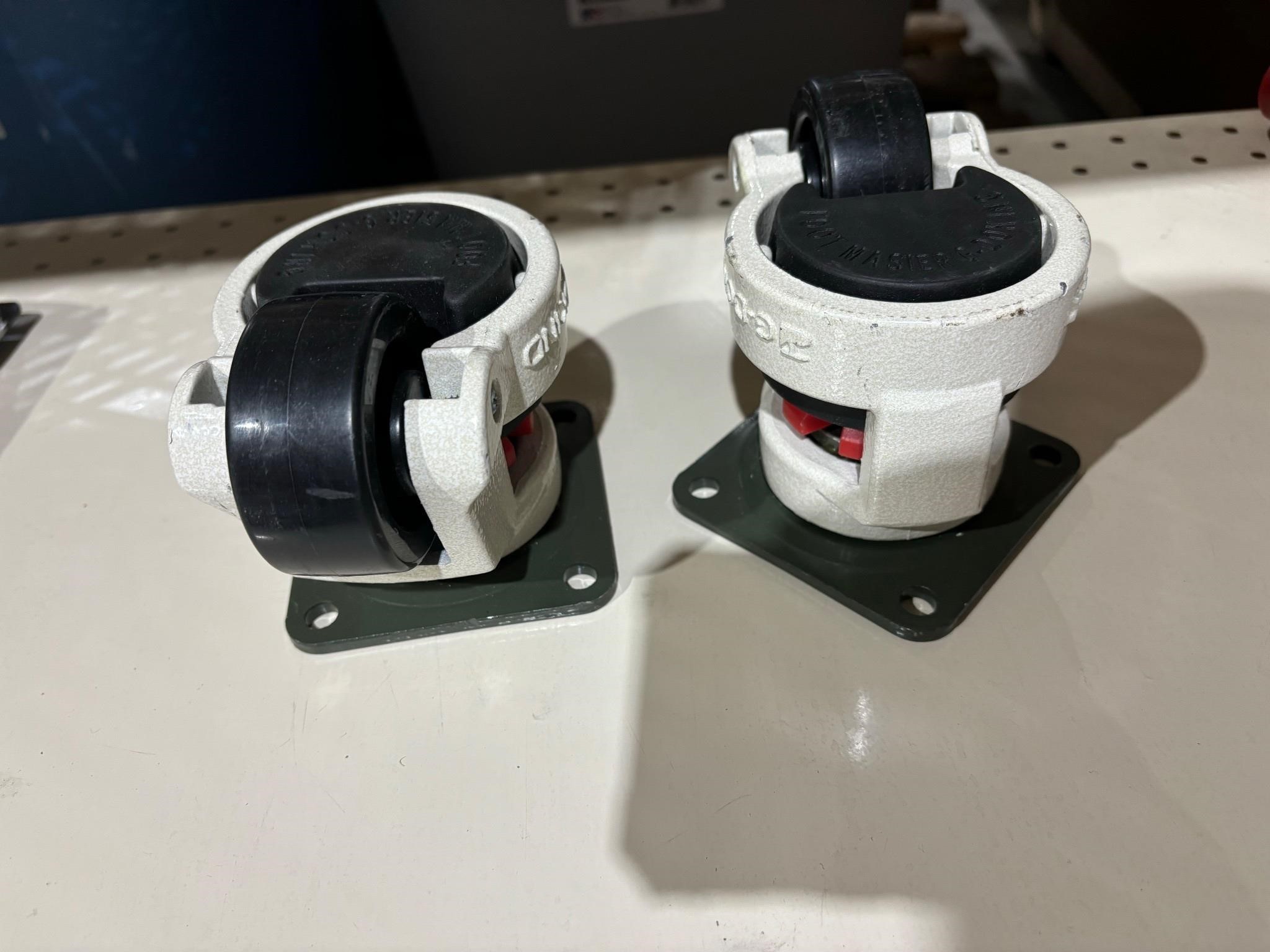 2 FootMaster Caster Wheels 2.5" Diameter