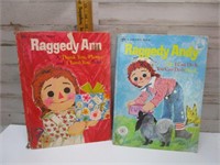 GOLDEN BOOKS RAGGEDY ANN & ANDY