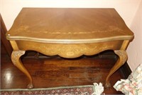 CHIPPENDALE STYLE TABLE INLAY, FOLDING TOP - WILL