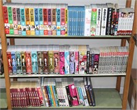 (3) Shelves of Japanese Manga