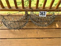 Wire Hanging Baskets (Deck)
