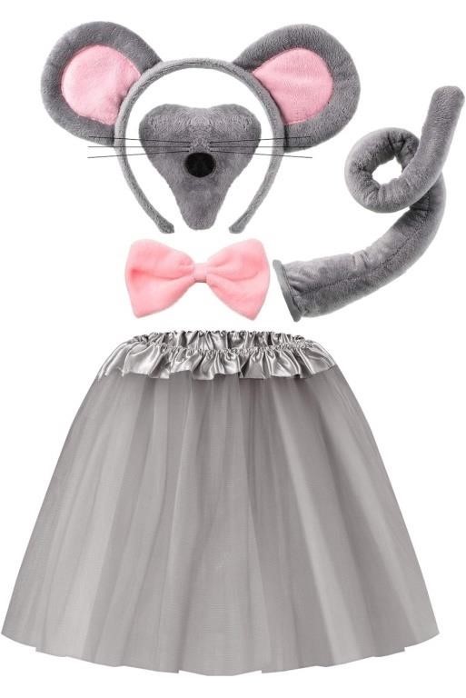(Used)Kids Mouse Costume Set Costume Tutu Skirt