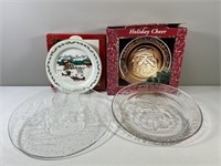 Christmas Platters & Decorative Plate