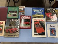 10 Hard Cover car books