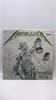 Sealed Metallica Record Album And Justice For All