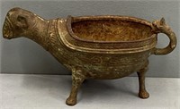 Archaic Cast Metal Libation Cup