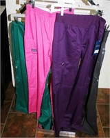 (4) Cherokee Women's Work Wear/Scrub Pants,