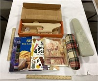 Sewing Lot w/Dritz tailor board & books