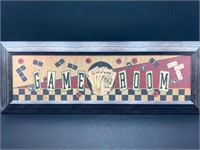 12x34” Game Room Sign