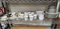 Huge lot of china dishware