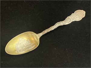 Sterling Silver Souvenir Spoon Iowa 20g