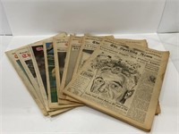 The Sporting News vintage baseball newspapers