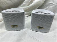 PAIR Surround Sound Speakers 3 1/2" Comm Grade WHT