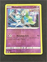 Meloetta Hologram Pokémon Card