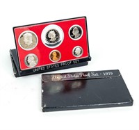 Coin 2 - 1979 Type 2 Proof Sets in Boxes