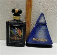 (2) Decanters - 1969 JW Dant Indianapolis