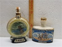 (2) Early Times Distillery Decanters - American