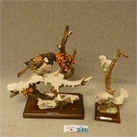 G. Armani Bird Sculptures