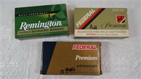 Lot of 270 Win, 130-150 Gr, Remington & Federal