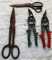 Scissors, Alltrade & Craftsman tin snips