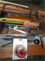 Hack saw, blades, 3-1/2"  hole saw