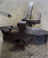 Emmert's Large bench vise vintage 1891 patten