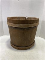 PRIMITIVE WOOD SUGAR BUCKET