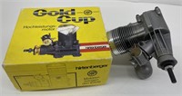 (BC) Hochleistungs Motor HP 49 VT Viertakt Gold