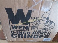 Wen 6" bench grinder new in box