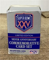 Super Bowl XXV commemorative card set