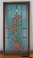Home Interior Stained Glass Iris
