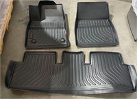 Front & Rear Floor Mats 17-20 Tesla Model 3 Liners