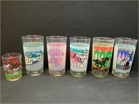 Kentucky Derby Glasses 1995, 89, 83,94, 99