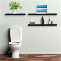 Floating Shelves (2 24in & 1 16in Pack  3 Set)