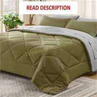 Bedsure Comforter Set - GREY full