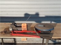 25 Ft. Ground Cable, Table Vice, Bolt Cutters