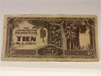 THE JAPANESE GOVERNMENT TEN GULDEN