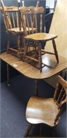 TABLE WITH 4 CHAIRS