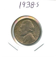 1938-S Jefferson Nickel
