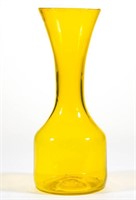 BLENKO NO. 1580 ART GLASS VASE, Jonquil, shape