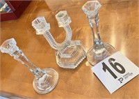 Crystal Candlesticks