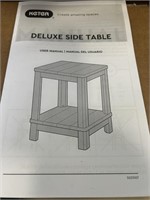Keter deluxe side table