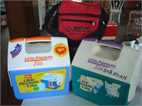 Little Playmate coolers and soft personal cooler