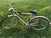 Vintage Original Tan Raleigh Bicycle