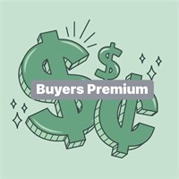 BUYERS PREMIUM is 13%