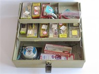 Small Tacklebox And Vintage Fishing Lures