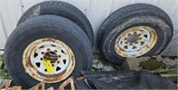 (5) USED TIRES