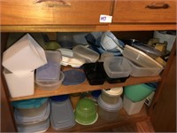 Plastic Containers  Under Cabinet