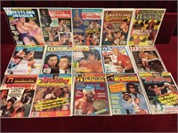 15 1980/90s Pro Wrestling Magazines