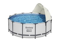B382  Flowclear Pool Canopy Sunshade, 10'-18' Roun